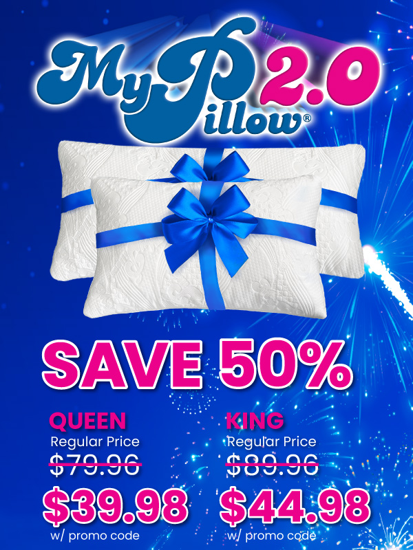 50 Off The AllNew MyPillow! My Pillow